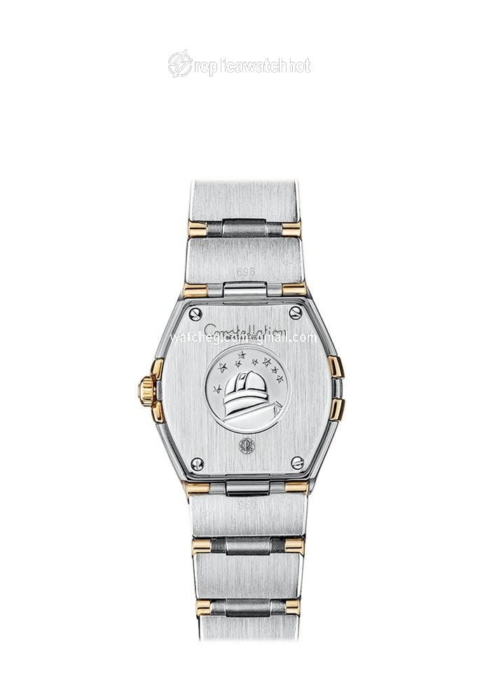 Omega Constellation Quartz Womens watch Quartz Gold Steel 123.25.27.60.55.004 2