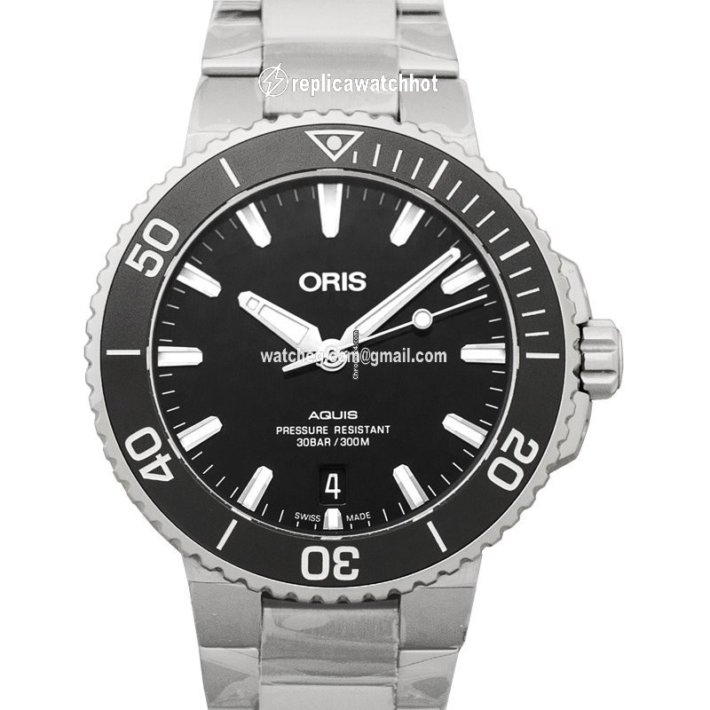 Oris Aquis Date Mens watch Unisex Automatic Steel 01 733 7732 4134-07 8 21 05PEB 2