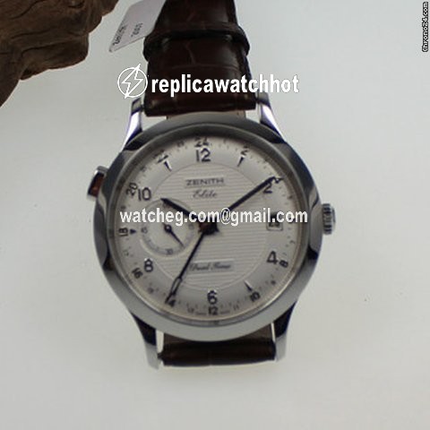 Zenith Elite Dual Time Mens watch Unisex Automatic Steel 03.1125 682 2