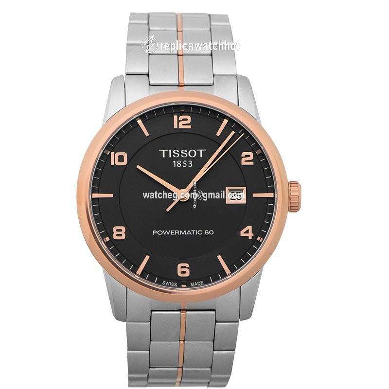 Tissot Luxury Automatic Mens watch Unisex Automatic Steel T086.407.22.067.00 2