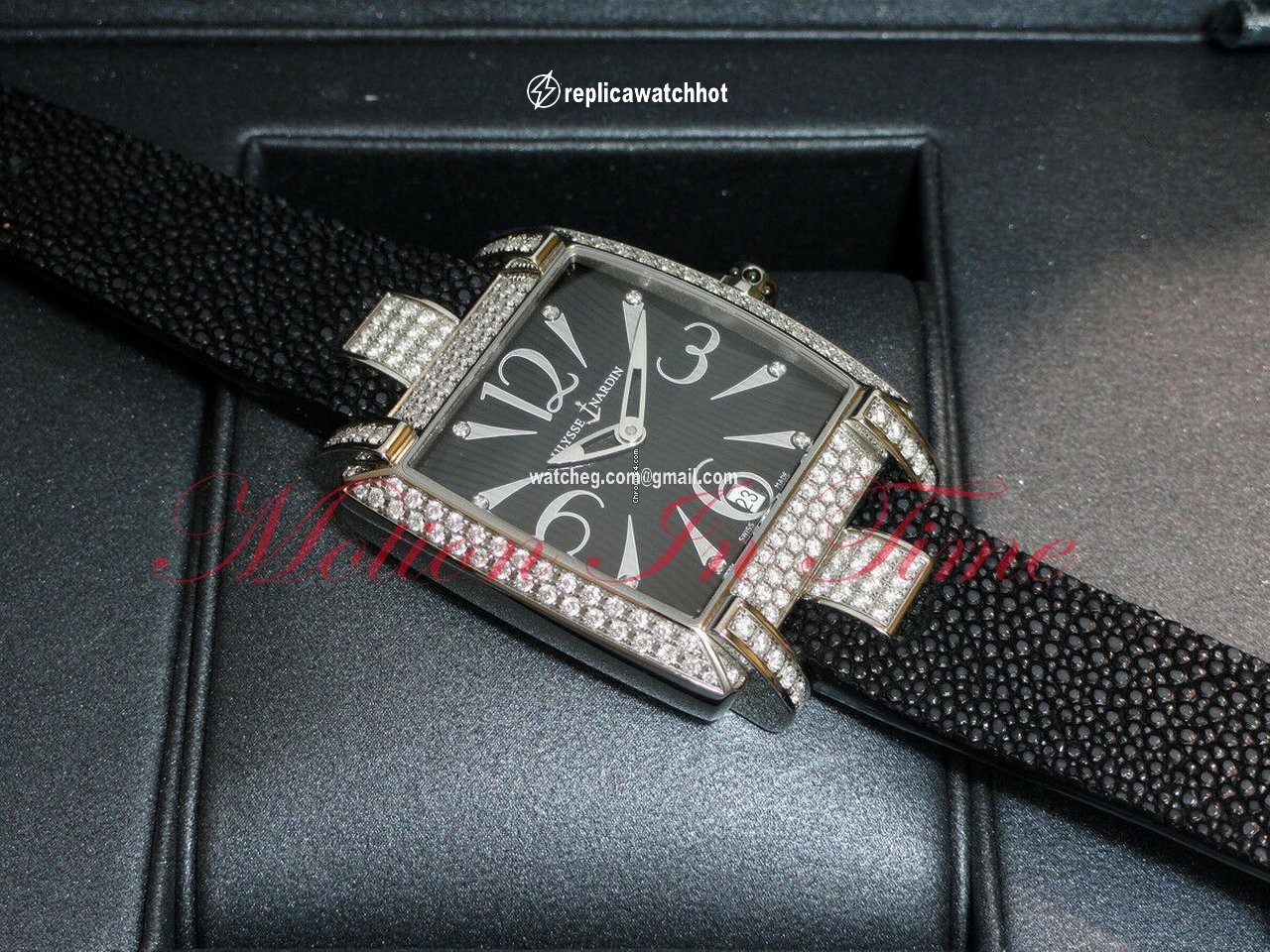 Ulysse Nardin Caprice Mens watch Unisex Automatic Steel 133-91AC 06-02 2