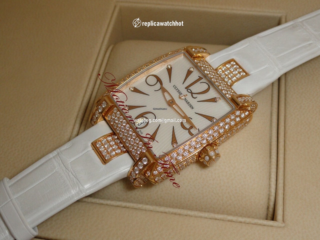 Ulysse Nardin Caprice Womens watch Automatic Rose gold 136-91FC 695 2
