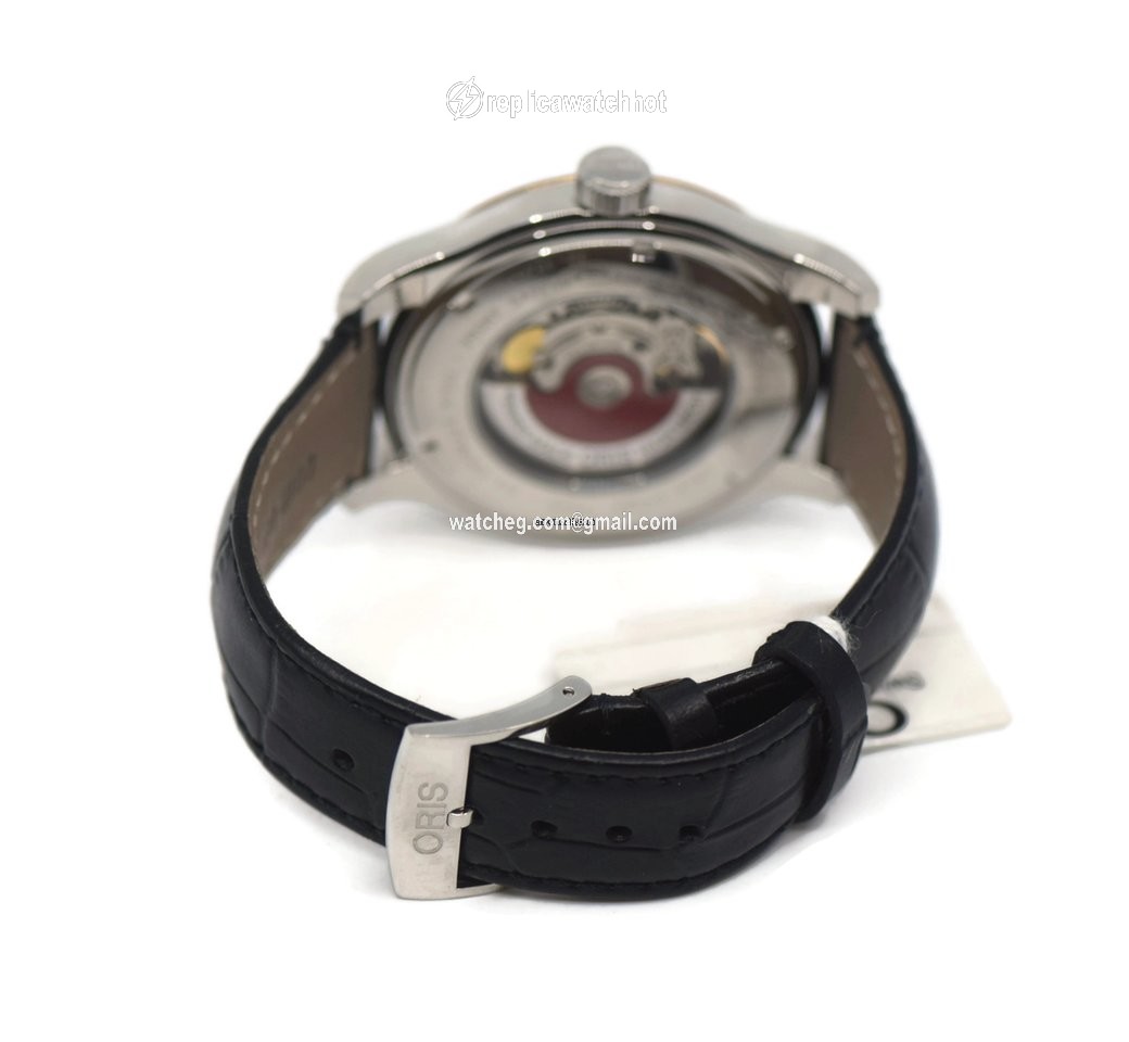 Oris Classic Mens watch Unisex Automatic Gold Steel 01 733 7594 4334-07 5 20 11 2