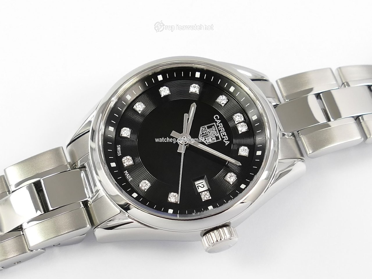 TAG Heuer Carrera Lady Womens watch Quartz Steel WV1410.BA0793 2