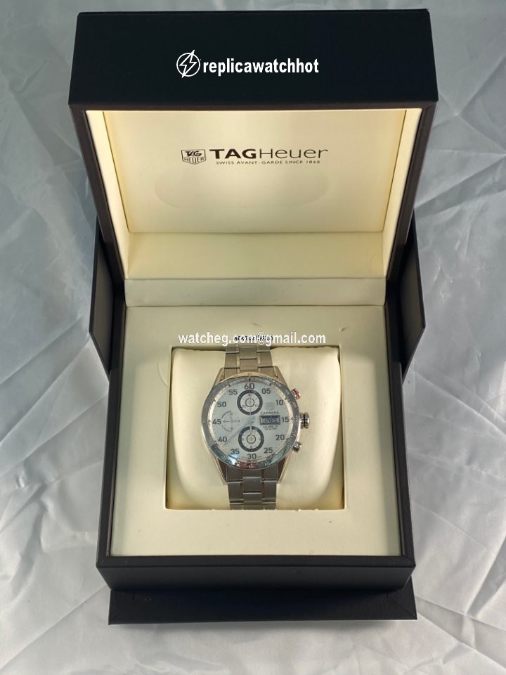 TAG Heuer Carrera Calibre 16 Mens watch Unisex Automatic Steel CV2A11.BA0796 2