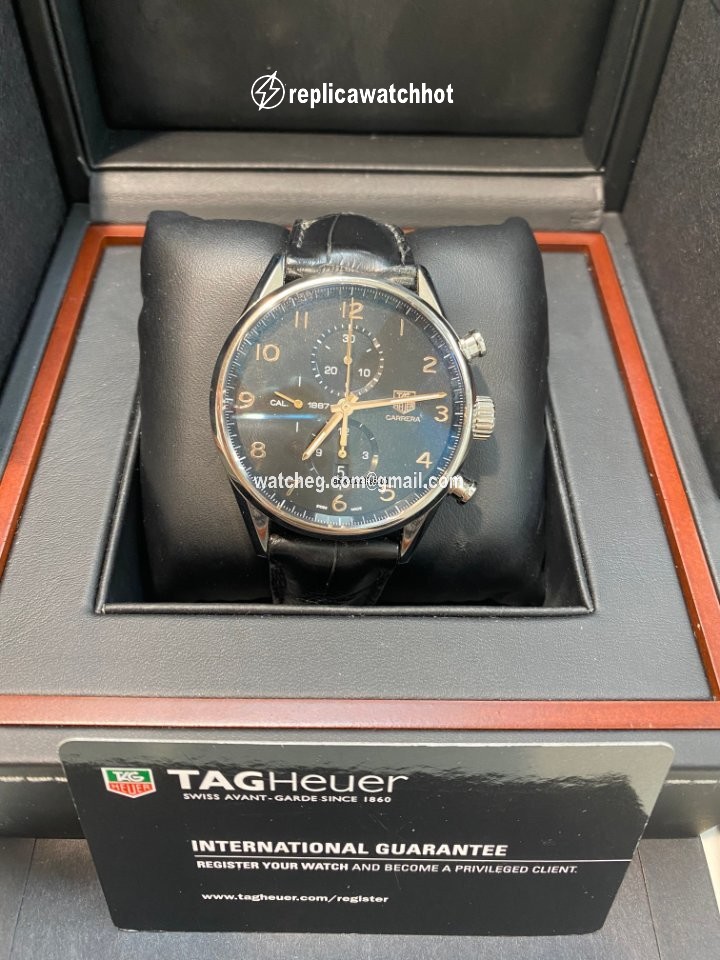 TAG Heuer Carrera Calibre 1887 Mens watch Unisex Automatic Steel CAR2014.FC6235 2