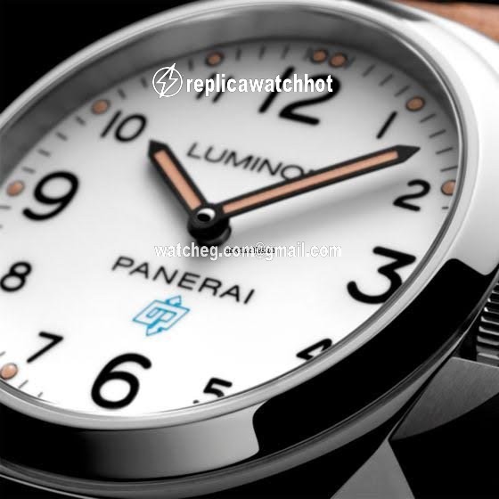 Panerai Luminor Base Logo Mens watch Unisex Manual winding Steel PAM 00775 2