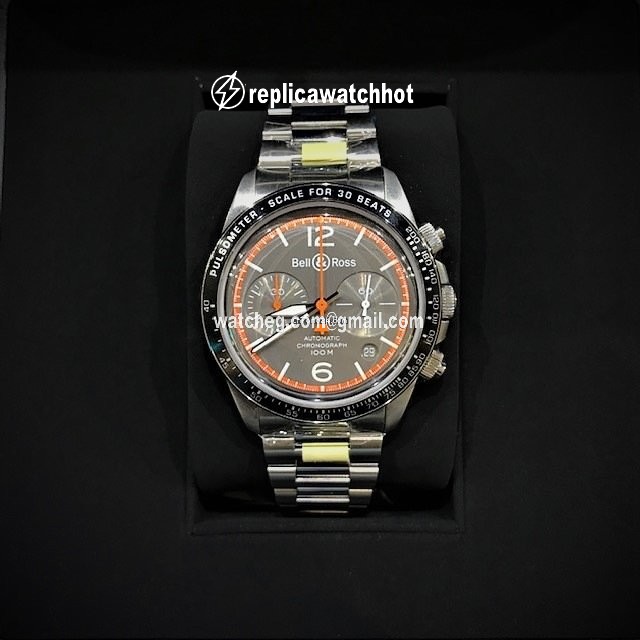 Bell & Ross BR V2 Mens watch Unisex Automatic Steel BRV294-ORA-ST SST 2