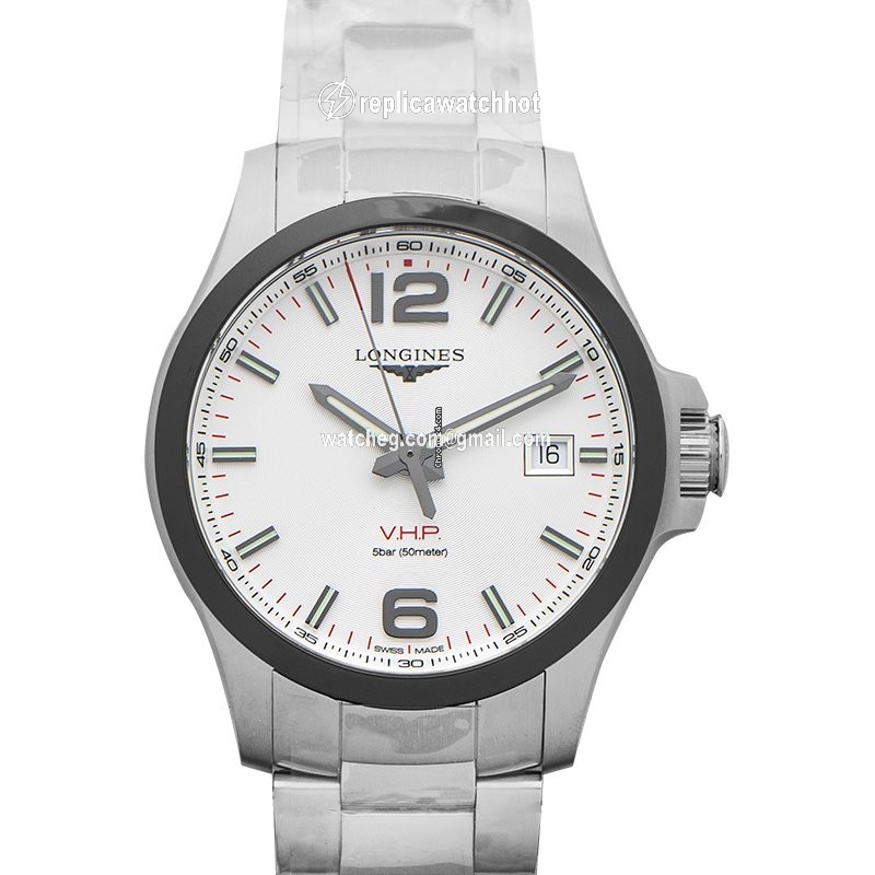 Longines Conquest Mens watch Unisex Quartz Steel L37294766 2