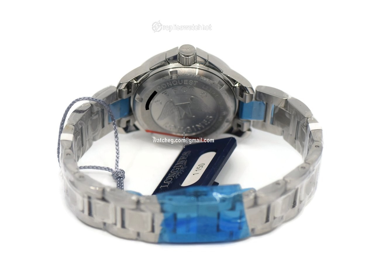 Longines Conquest Mens watch Unisex Quartz Steel L3.379.4.76.6 2