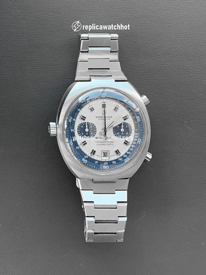 Breitling Transocean Chronograph Mens watch Unisex Automatic Steel 2129 2