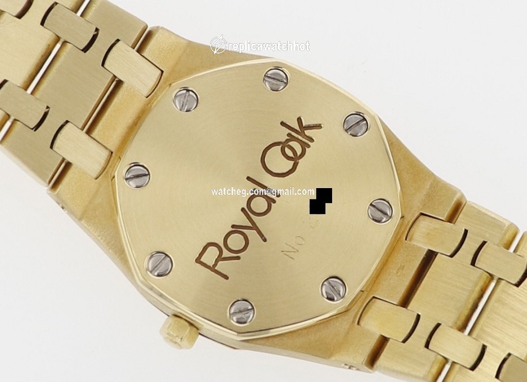 Audemars Piguet Royal Oak Lady Womens watch Quartz Yellow gold 6007BA 2