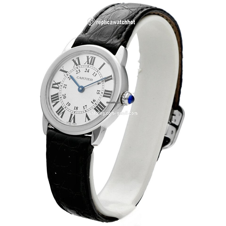 Cartier Ronde Solo de Cartier Quartz Steel 2933 2