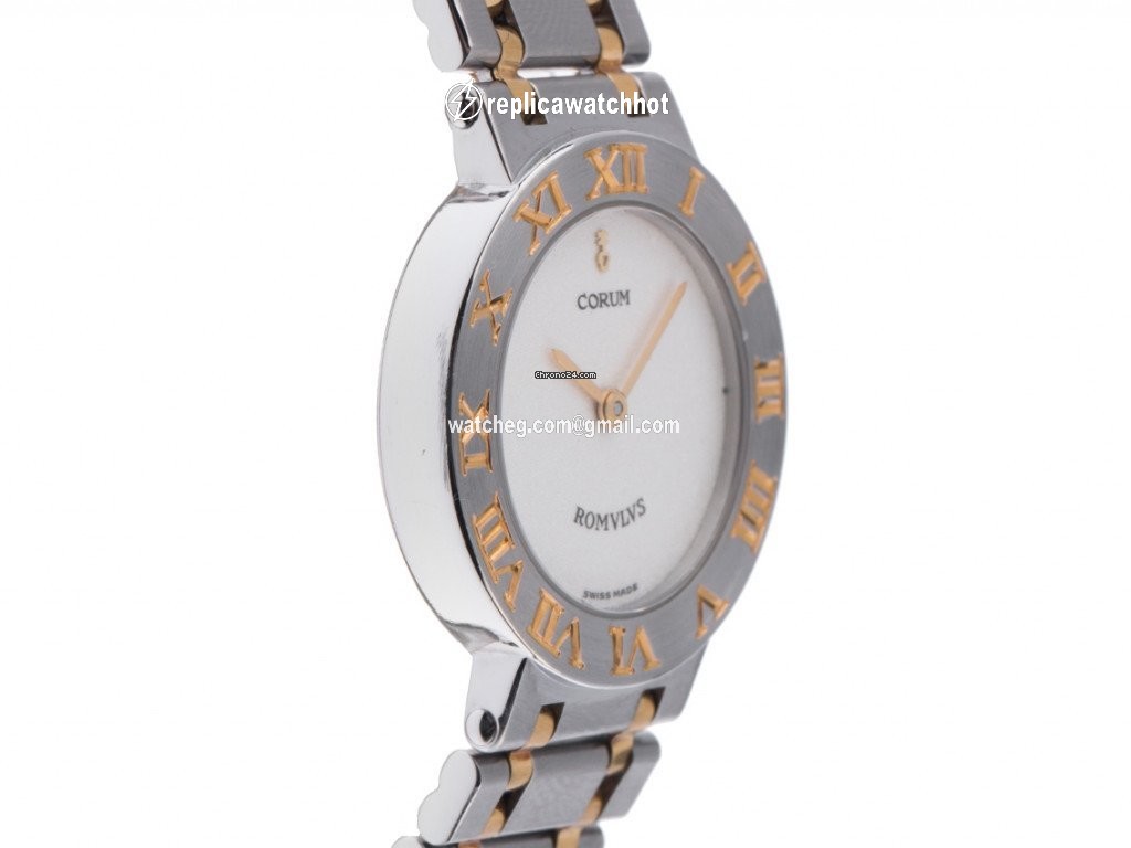 Corum Romvlvs Womens watch Quartz Gold Steel 24.103.21 2