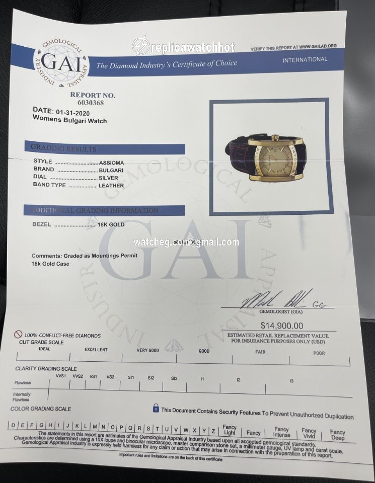 Bulgari Assioma Womens watch Quartz Yellow gold AA 39 G 2