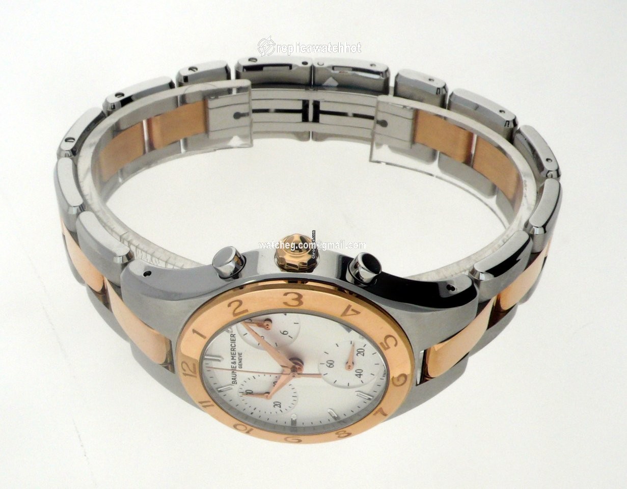 Baume & Mercier Linea Womens watch Quartz Gold Steel MOA10016 2