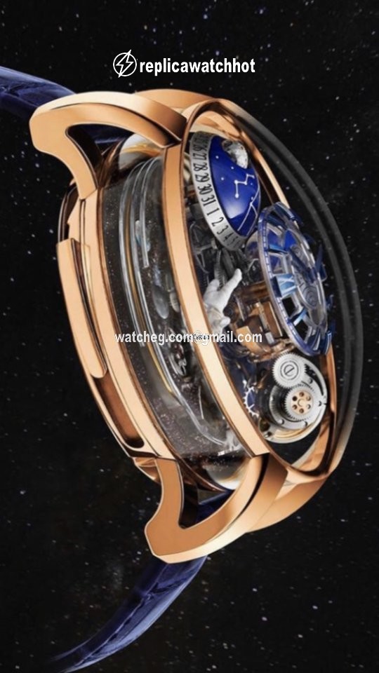Jacob & Co. Astronomia Mens watch Unisex Manual winding Rose gold AM500.40.AC.SD.A 2