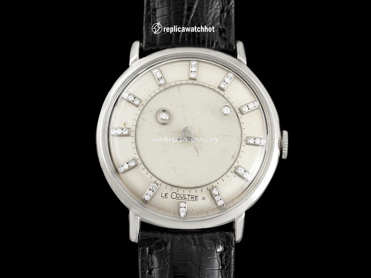 Jaeger-LeCoultre Mens watch Unisex Manual winding White gold 7119 2