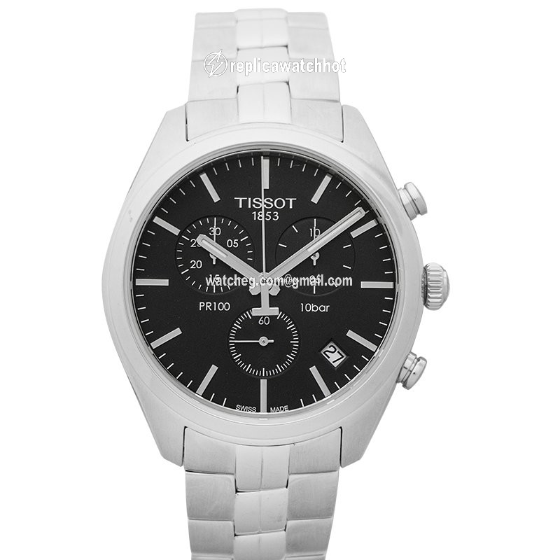 Tissot PR 100 Mens watch Unisex Quartz Steel T101.417.11.051.00 2