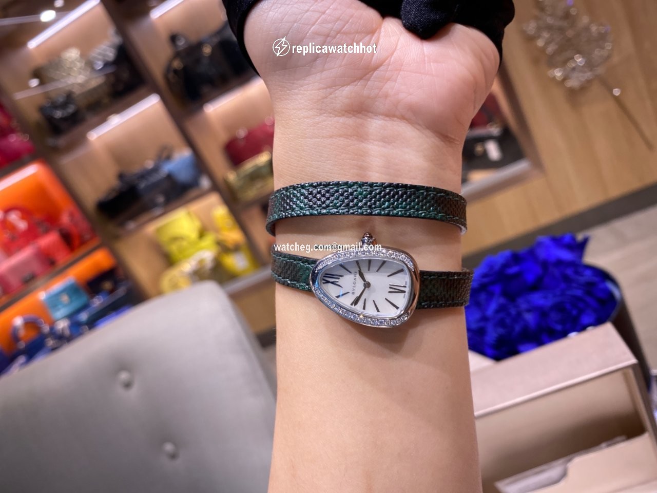 Bulgari Serpenti Womens watch Quartz Steel 102781 SPS27WSDL 2