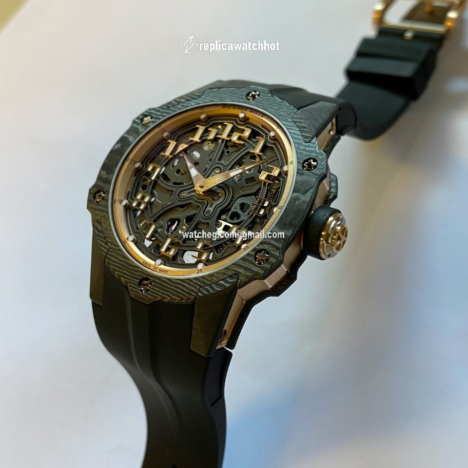 Richard Mille Mens watch Unisex Automatic Rose gold RM033-02 2