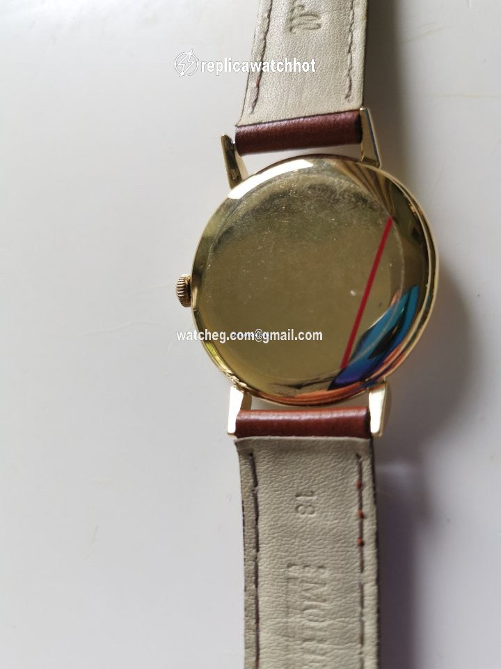 IWC Mens watch Unisex Manual winding Yellow gold International Watch Co. Vintage dress watch 2