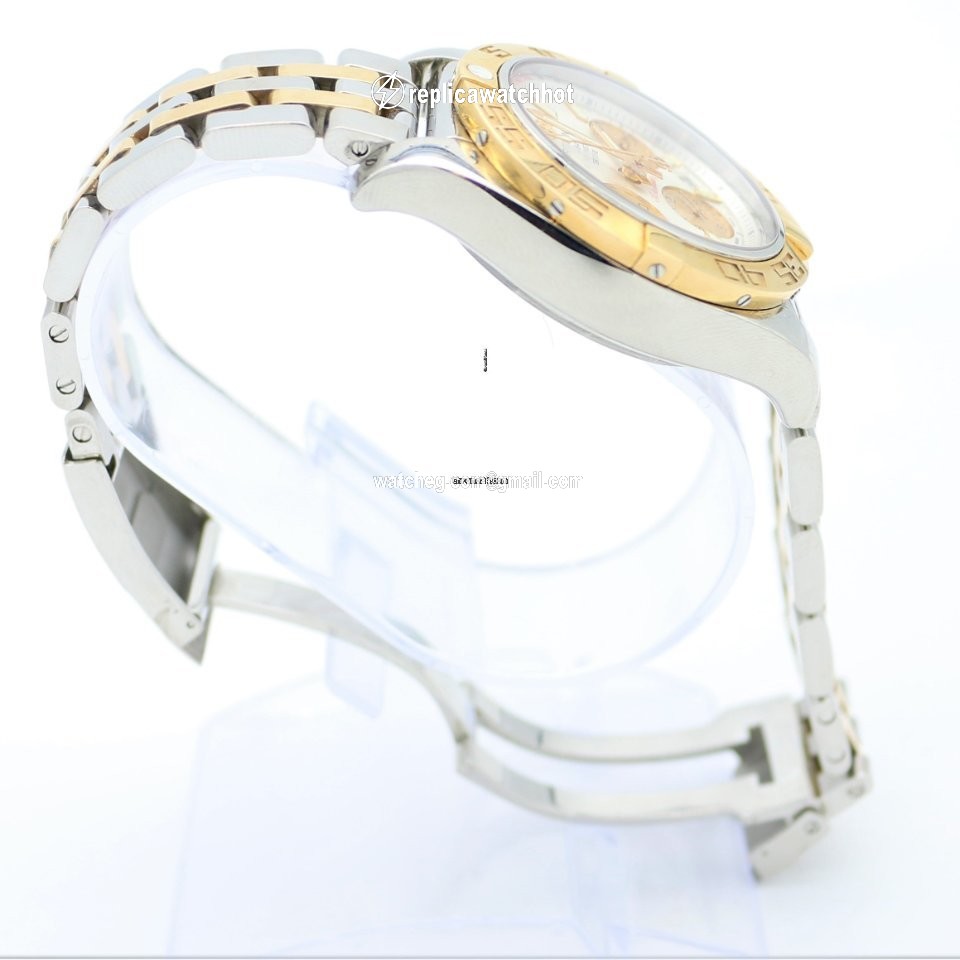 Breitling Chronomat 41 Mens watch Unisex Automatic Gold Steel CB014012 G713 378C 2