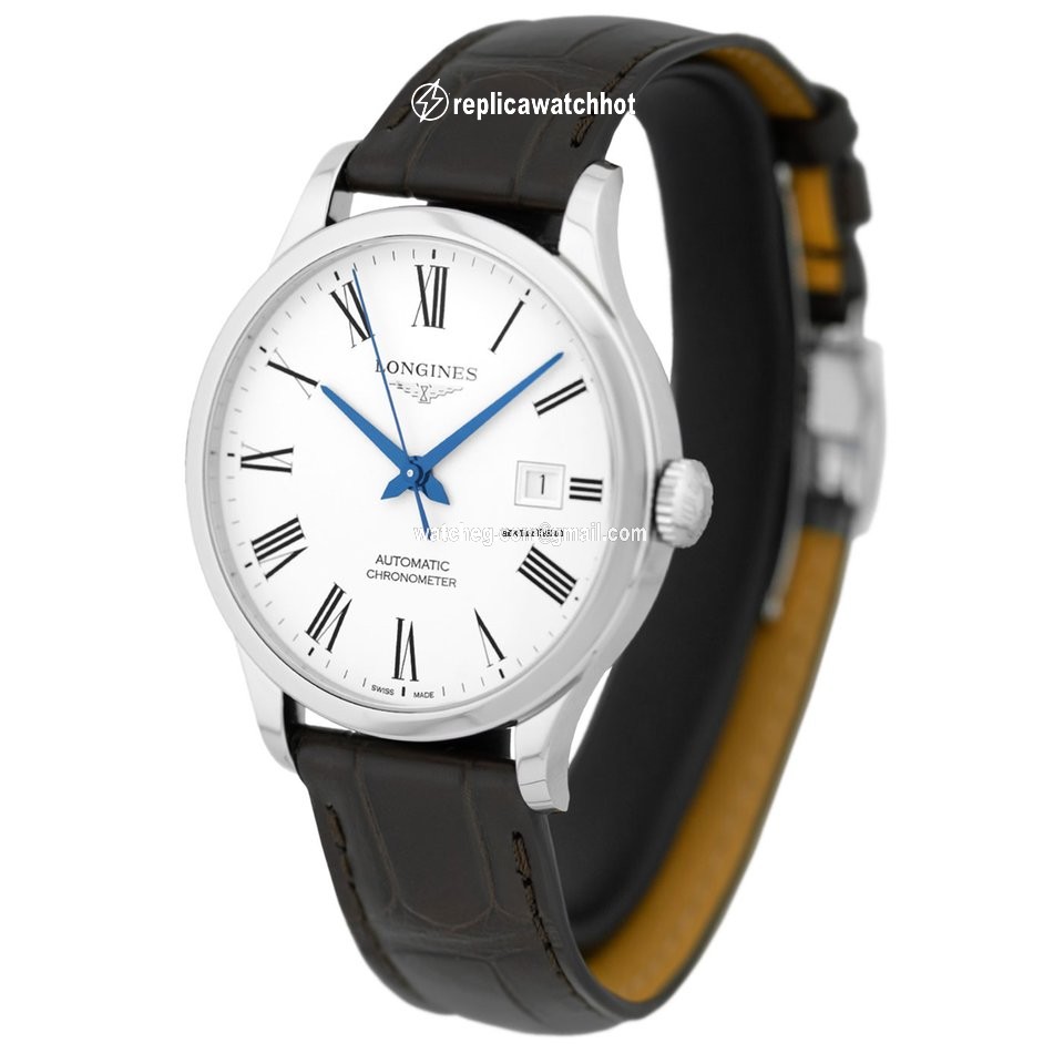 Longines Record Mens watch Unisex Automatic Steel L2.821.4.11.2 2