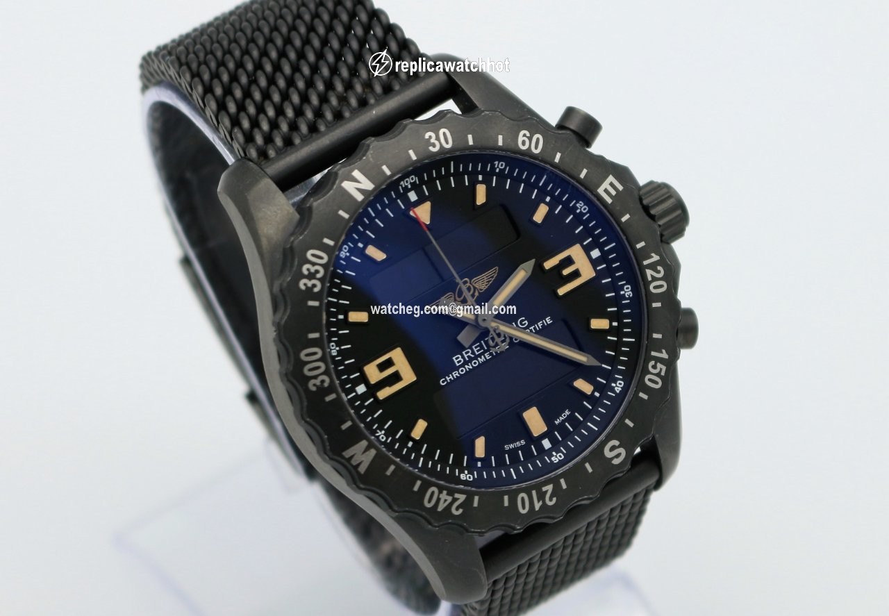 Breitling Chronospace Military Mens watch Unisex Quartz Steel M7836622 2