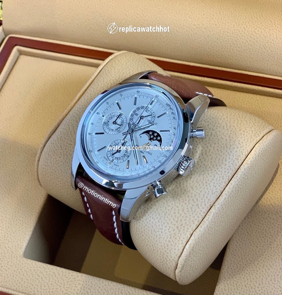 Breitling Transocean Chronograph 1461 Mens watch Unisex Automatic Steel A1931012.G750 2