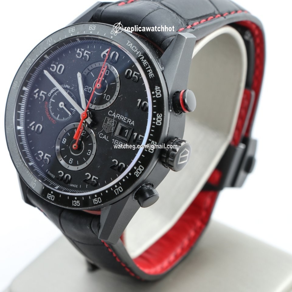 TAG Heuer Carrera Calibre 1887 Mens watch Unisex Automatic Titanium CAR2A80.FC6237 2