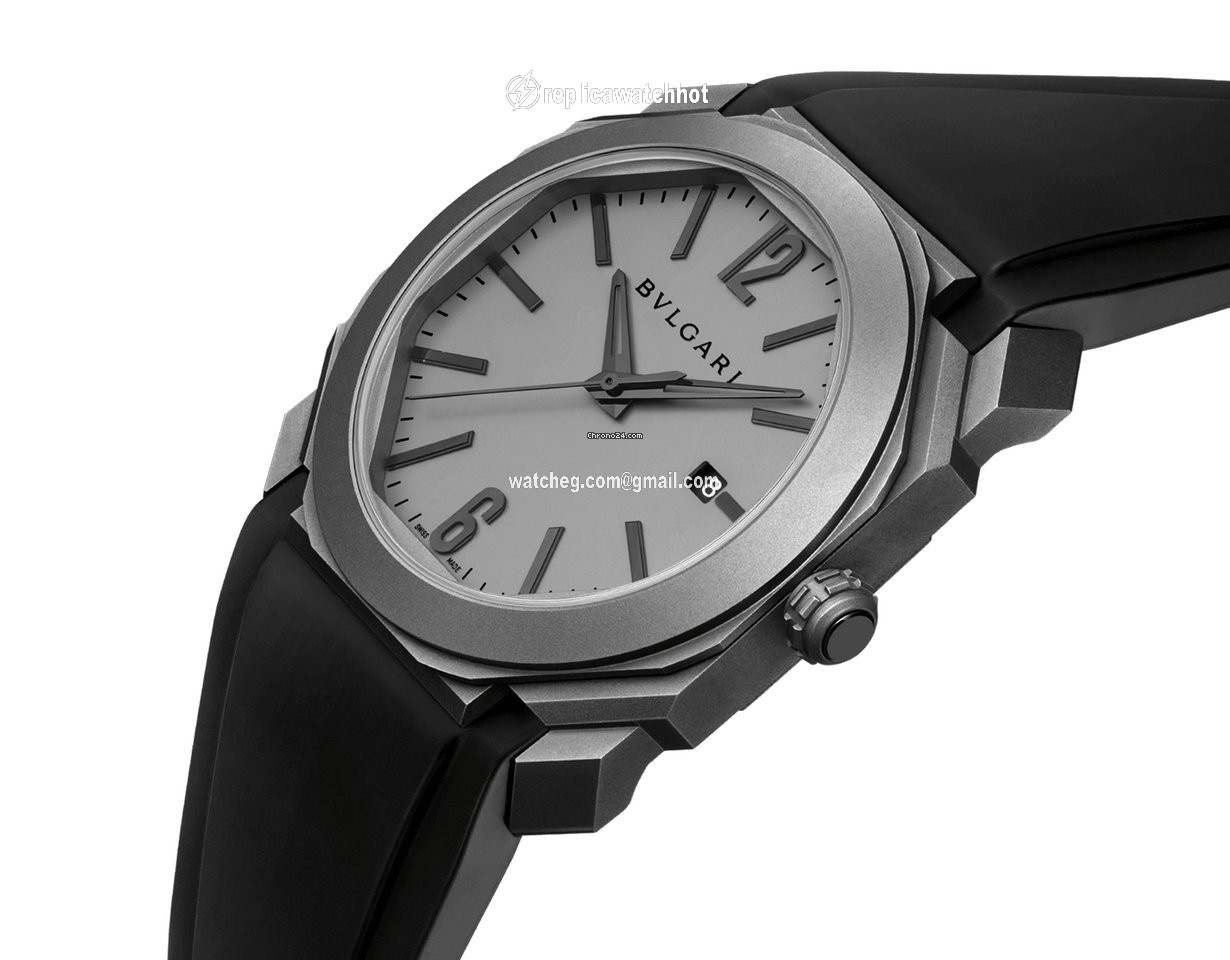 Bulgari Octo Mens watch Unisex Automatic Titanium 102858 BGO41C14TVD 2
