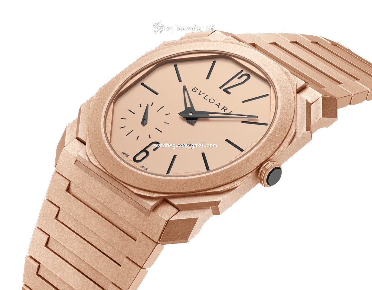 Bulgari Octo Mens watch Unisex Automatic Rose gold 102912 BGOPGXTAUTO 2