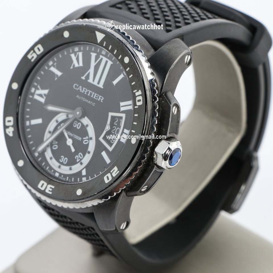 Cartier Calibre de Cartier Diver Mens watch Unisex Automatic Steel 3729 2