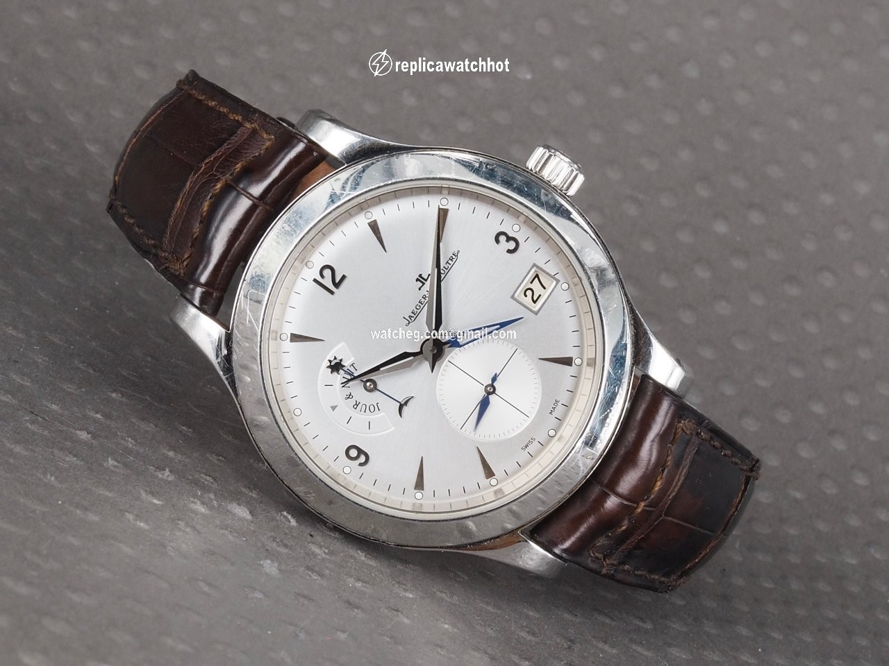 Jaeger-LeCoultre Master Hometime Mens watch Unisex Automatic Steel 147.8.05.S 2