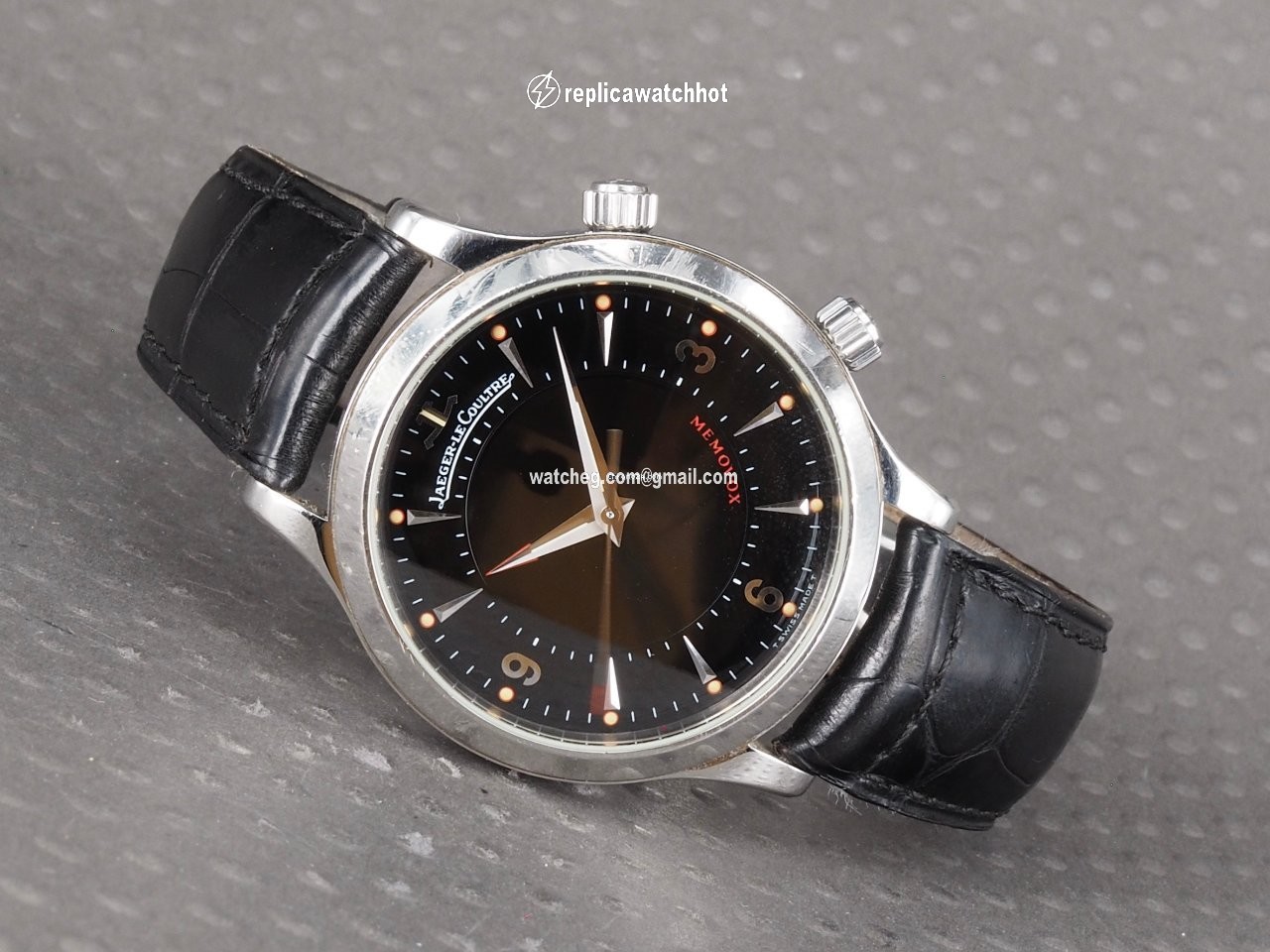 Jaeger-LeCoultre Master Memovox Mens watch Unisex Manual winding Steel 144.8.94.S 2