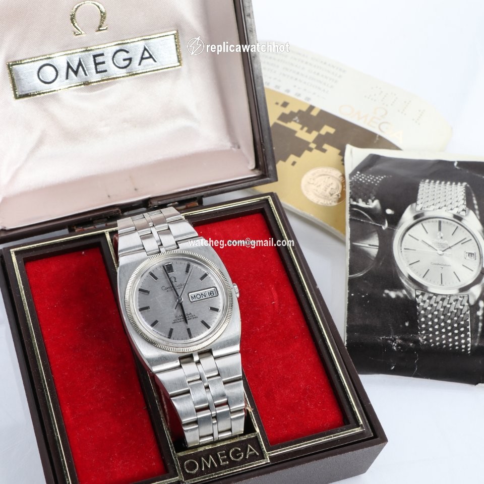 Omega Constellation Day-Date Mens watch Unisex Automatic Steel 168.045-368.845 2