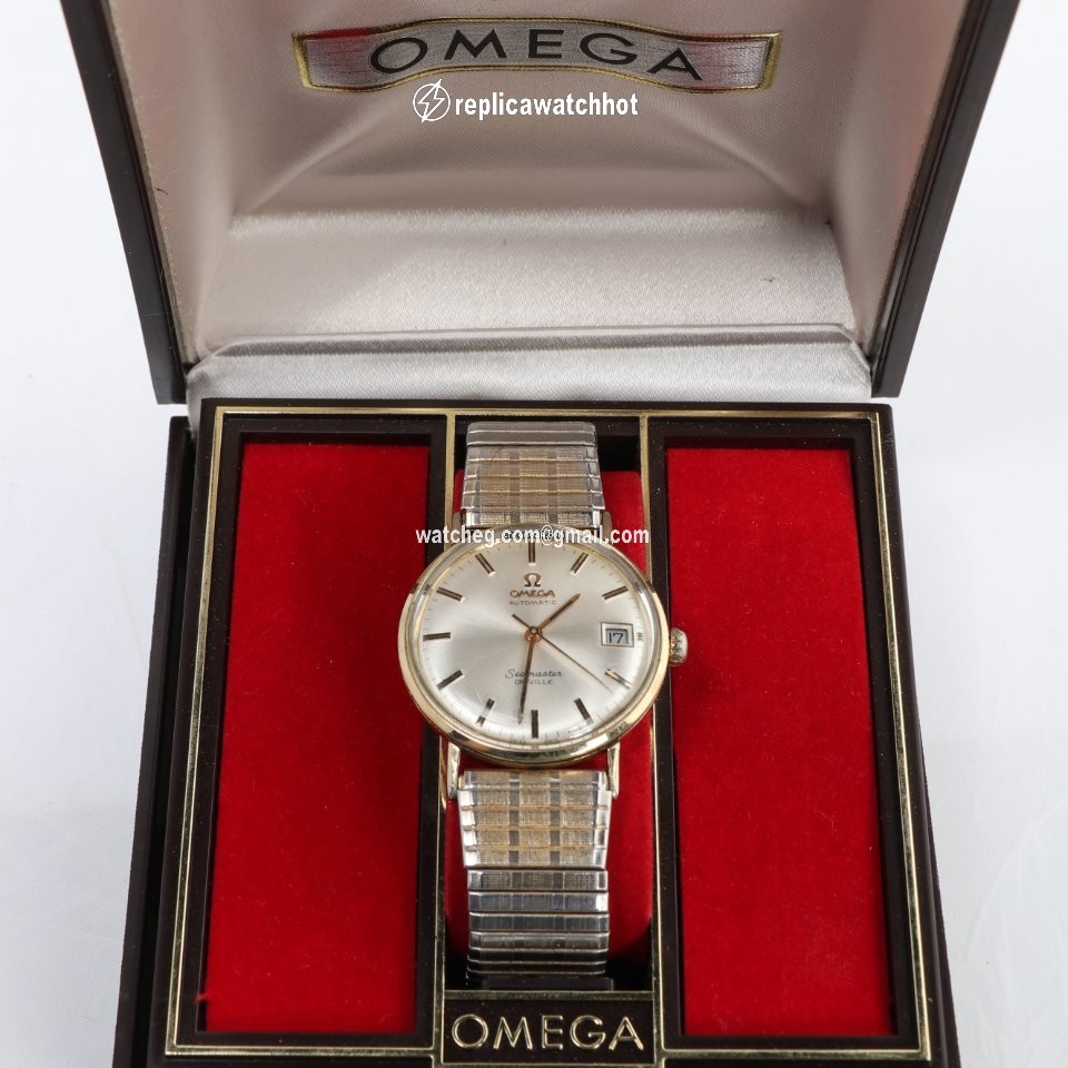 Omega Seamaster DeVille Mens watch Unisex Automatic Yellow gold 14750 SC-61 2