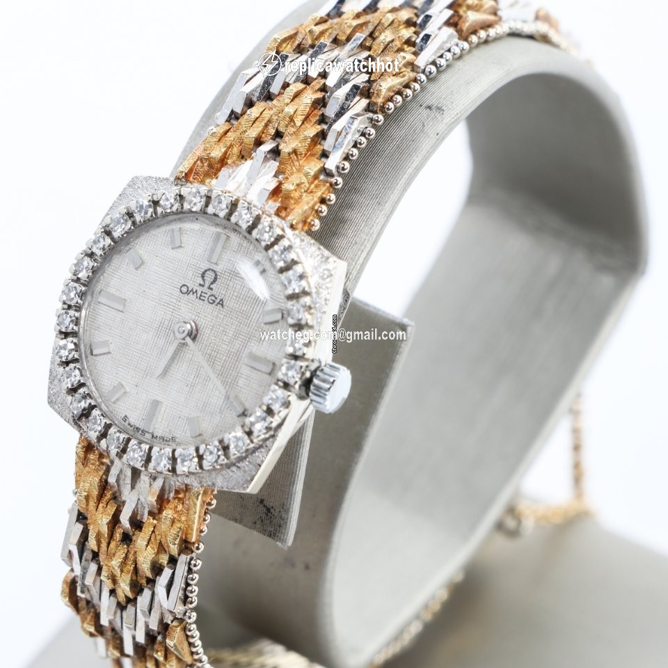 Omega Womens watch Quartz White gold Vintage Omega Ladies Cocktail 2
