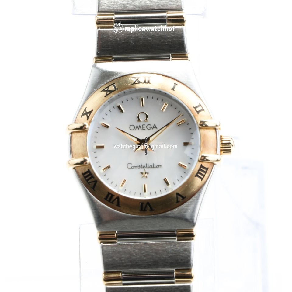 Omega Constellation Womens watch Quartz Gold Steel 131.20.25.60.05.002 2