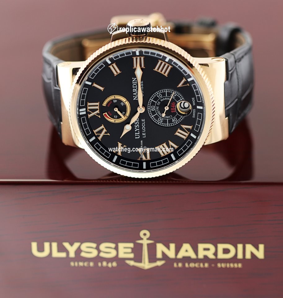 Ulysse Nardin Marine Chronometer Manufacture Automatic Rose gold 1186-126 42 2