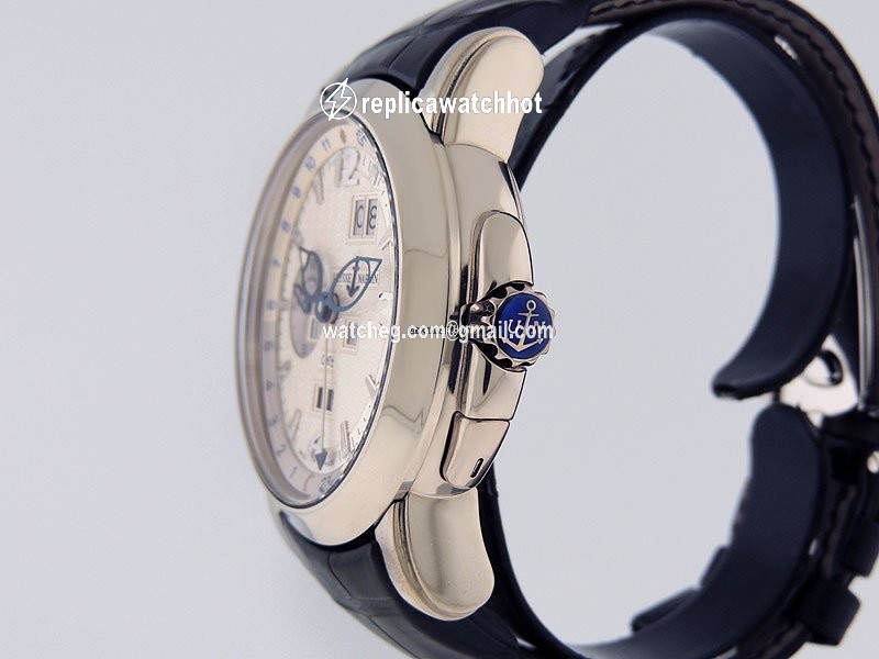Ulysse Nardin GMT + - Perpetual Mens watch Unisex Automatic White gold 320-60 60 2