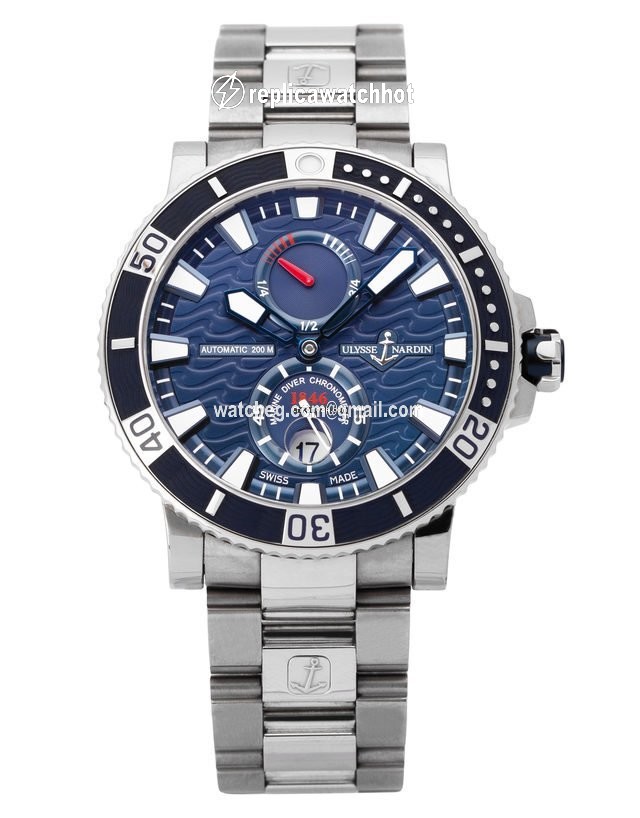Ulysse Nardin Maxi Marine Diver Mens watch Unisex Automatic Steel 263-90-7M 2