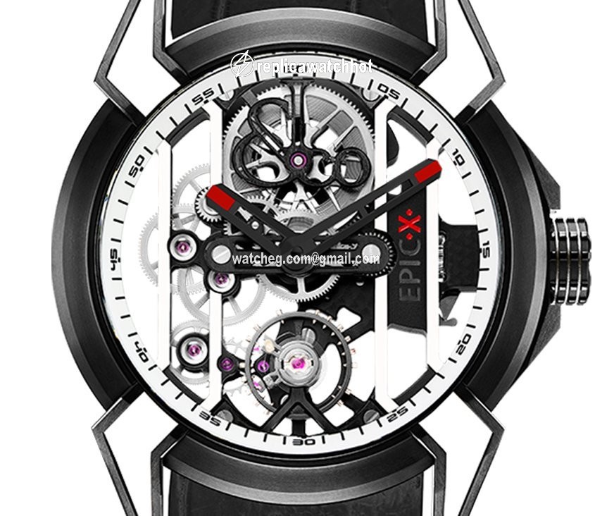 Jacob & Co. Mens watch Unisex Manual winding Titanium EX100.21.WR.WB.A 2