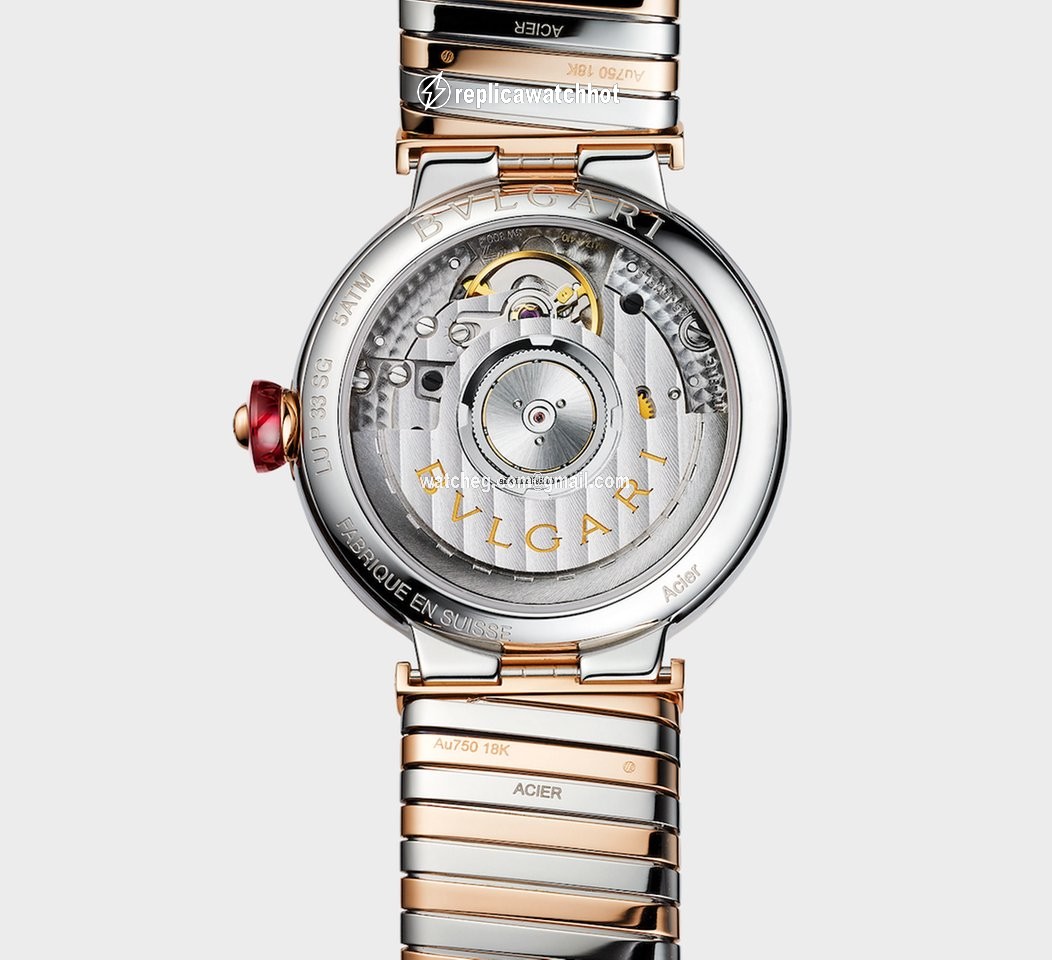Bulgari Lucea Automatic Gold Steel LU33WSPGSPGD 11.T 102954 2