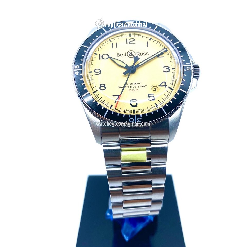 Bell & Ross BR V2 Mens watch Unisex Automatic Steel BRV292-BEI-ST SST 2
