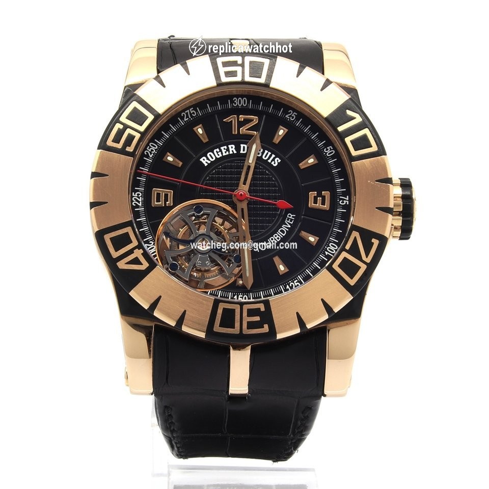 Roger Dubuis Easy Diver Manual winding Rose gold SED48 05 C5.N CPG9.12 2