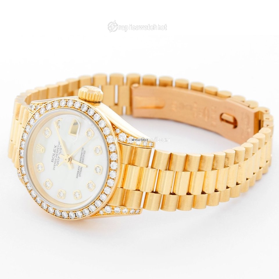 Rolex Lady-Datejust Womens watch Yellow gold Automatic 79158 2