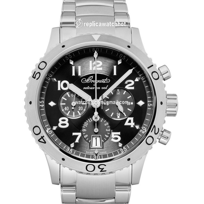 Breguet Type XX - XXI - XXII Mens watch Unisex Automatic Steel 3810st 92 sz9 2