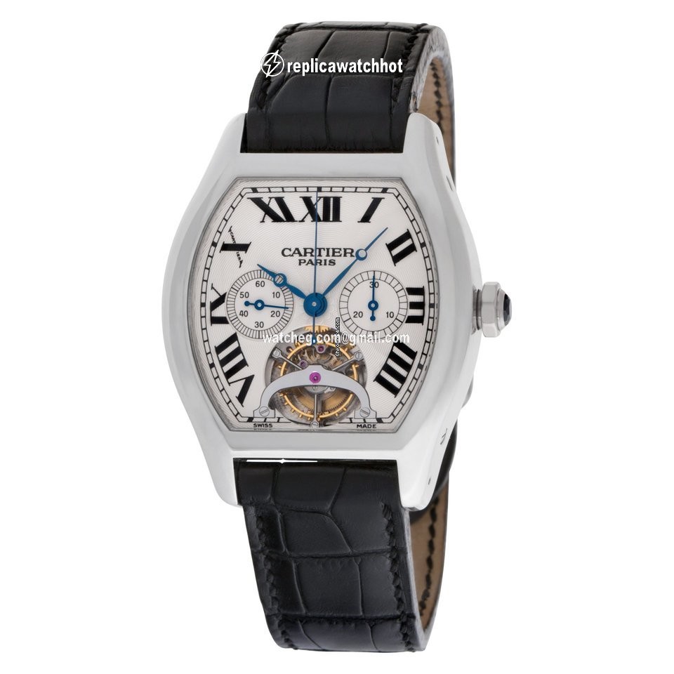 Cartier Tortue Mens watch Unisex Manual winding Platinum W1545751 2